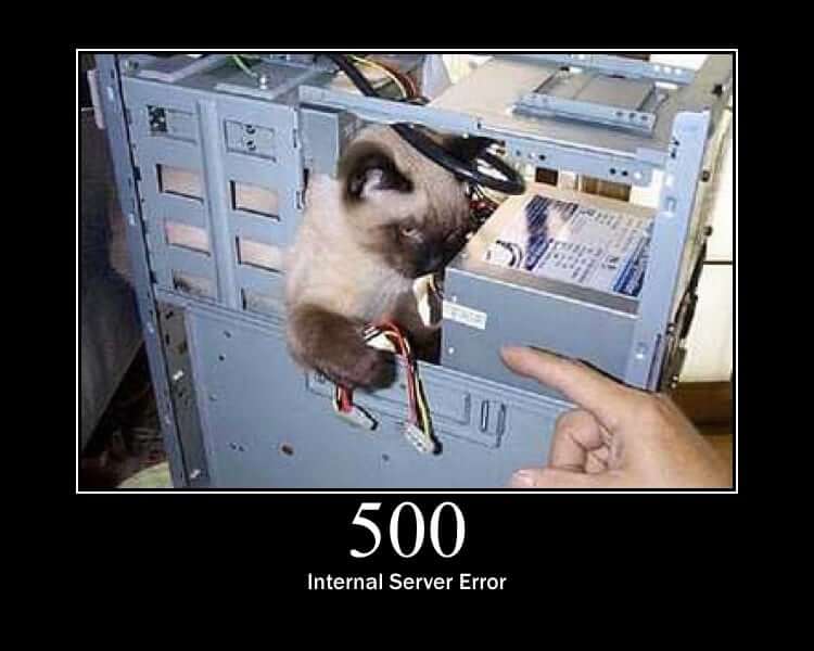 Internal Server Error